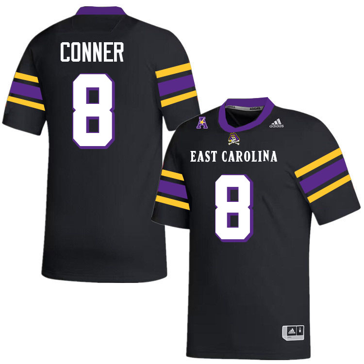 #8 Jayvontay Conner ECU Jersey,East Carolina Pirates #8 Jayvontay Conner Jersey Youth College-Black